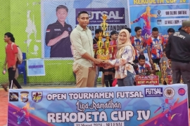 Tutup Open Turnamen Liga Ramadhan Futsal 2024, Kapolres Bantaeng: Selamat Bagi Pemenang Juara 1, 2 dan 3