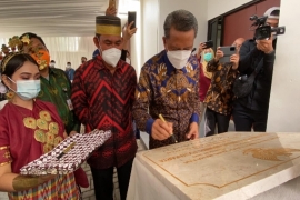 Sesuai Target Selesai 4 Bulan, Bangunan Baru Asrama Putri Anging Mammiri di Yogyakarta Diresmikan 