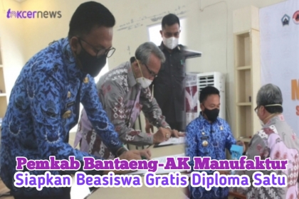 Pemkab Bantaeng-AK Manufaktur Siapkan Beasiswa Gratis Diploma Satu