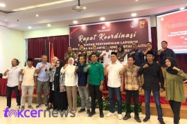 KPU Bantaeng Gelar Rapat Koordinasi LADK Pemilu 2024 di Hotel Kirei