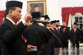 Presiden Joko Widodo Melantik Lima Orang Wakil Menteri Baru Kabinet Indonesia Maju